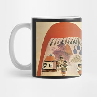 spectacle cossack beyond the danube 1936 - Maria Primachenko Mug